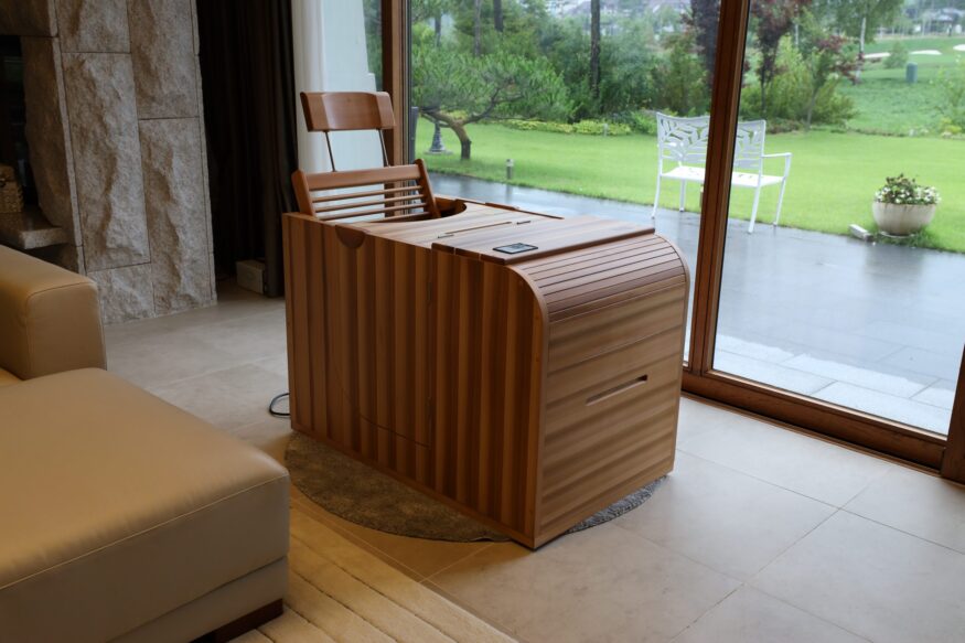 Compact affordable saunas