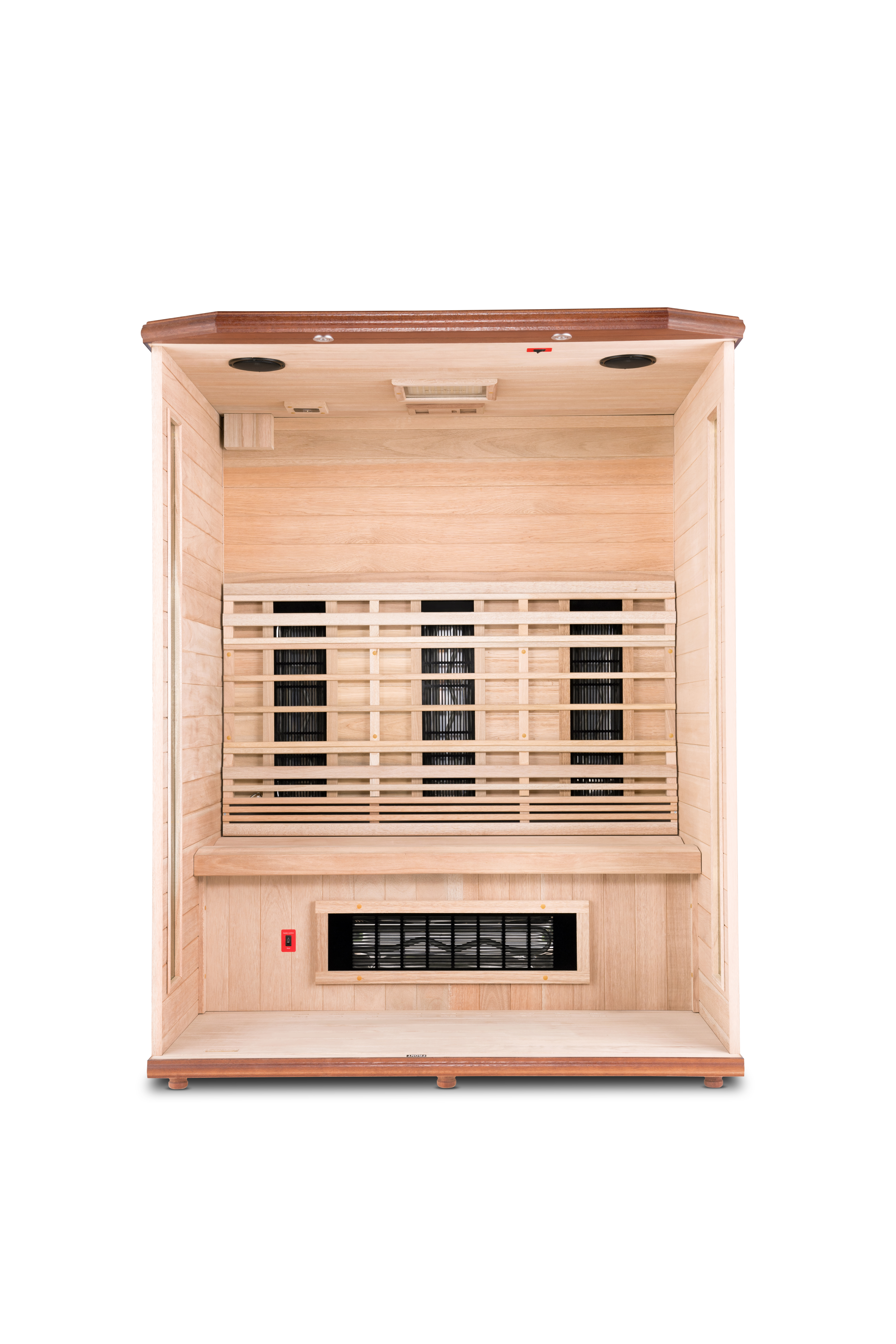 Health Mate Feb 20220916 e Solid Wood Construction Enrich 3 Sauna Interior