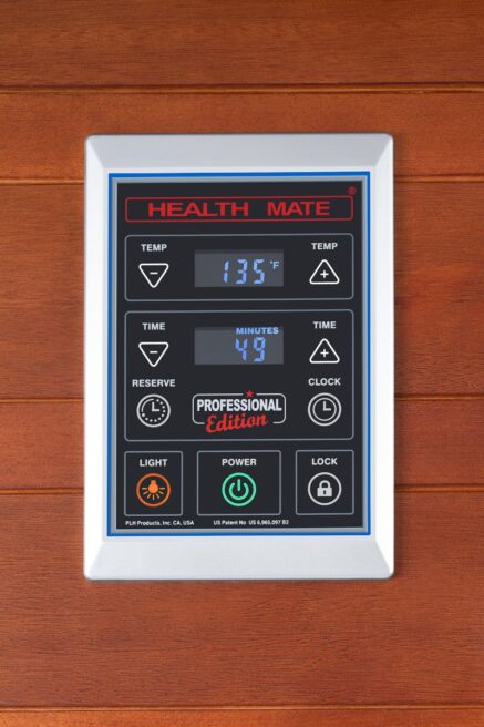 Health Mate Feb 20221676 e-2 Health Mate Sauna Control Panel