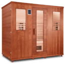 For Added Comfort the extended Therapy Lounge Sauna-2