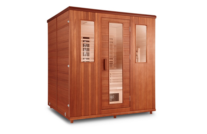 Multiple Individuals Will Enjoy the Bi-Level Elevated Health Sauna
