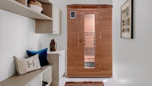 Enrich 2 sauna in airy room