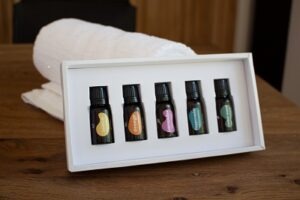 a kit of various essential oils