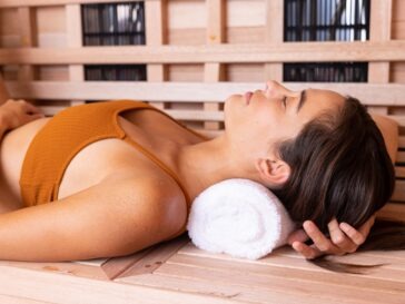 Is it safe to use an infrared sauna after you've had plastic surgery, like breast implants or filler?