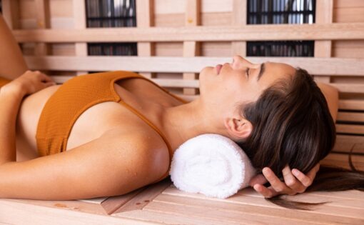 Is it safe to use an infrared sauna after you've had plastic surgery, like breast implants or filler?